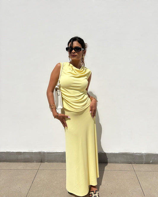 Butter Yellow Co-ord Set