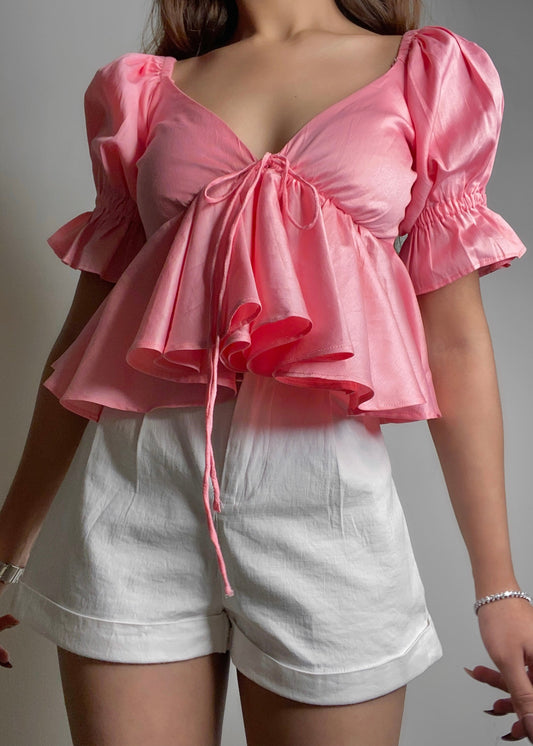 Blush Pink Top