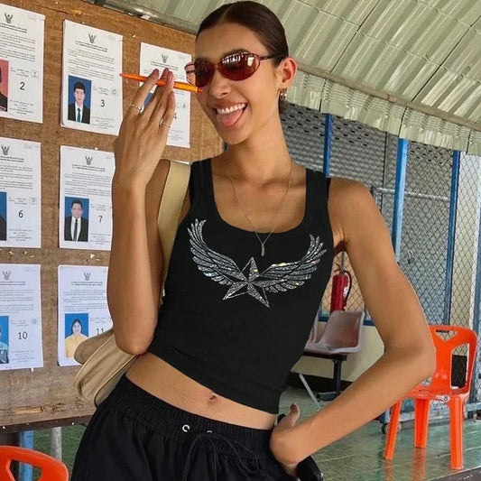 Summer Sleeveless Streetwear Tank Top