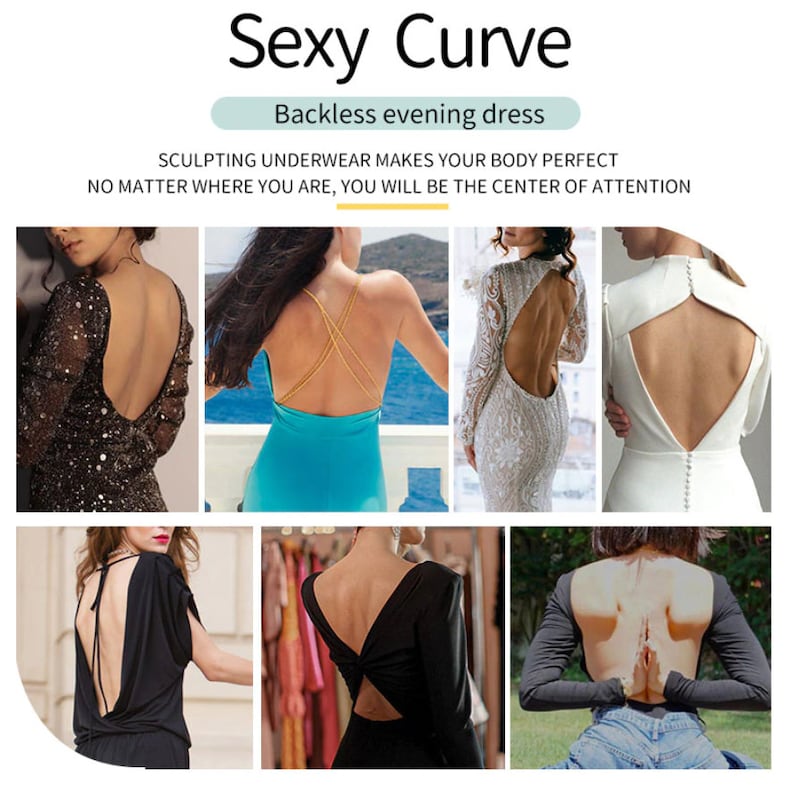 Admire Me™ Deep Plunge Low-Back Bodysuit