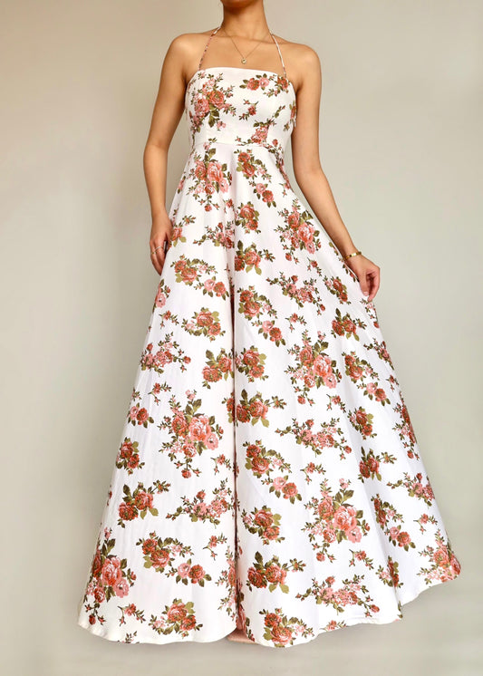 Rose Bunch Long Dress