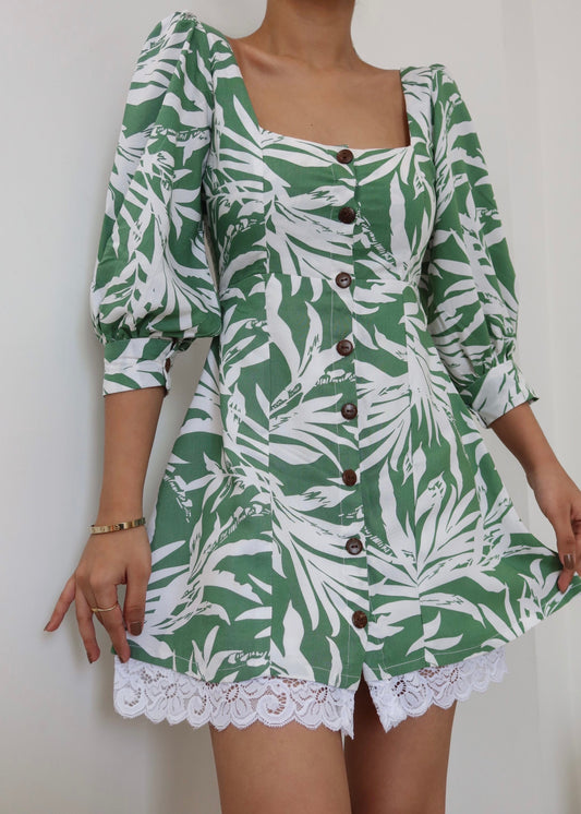 Lush Vintage Core Dress