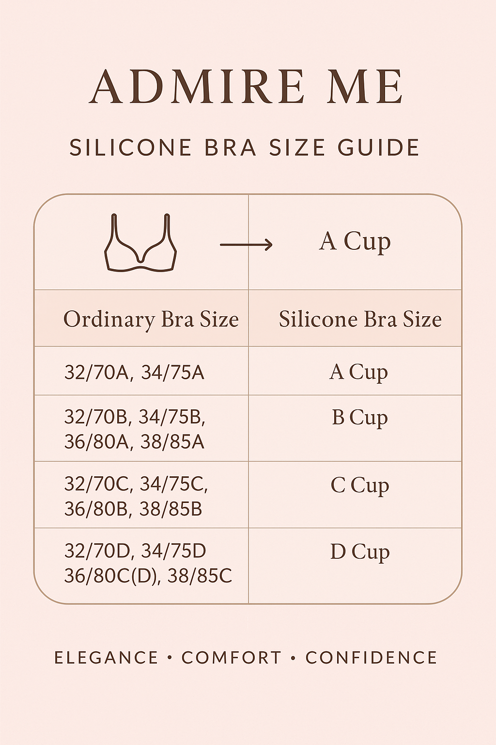 Strapless Invisible  Push Up Bra (Buy 1 Get 1)
