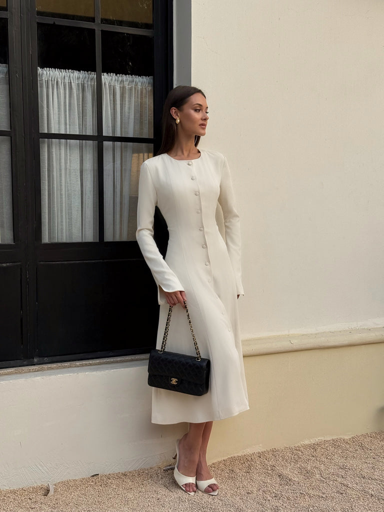 Pretty Woman Dress Ivory