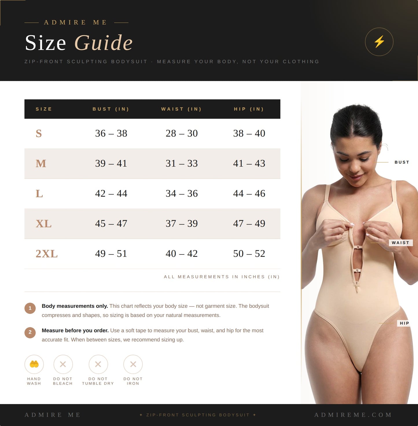 The Zip & Shape Bodysuit
