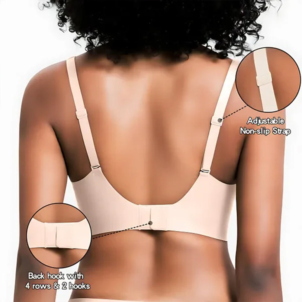 Bugario Clothing JellyLift Seamless Bra Zero Wires Invisible Nude