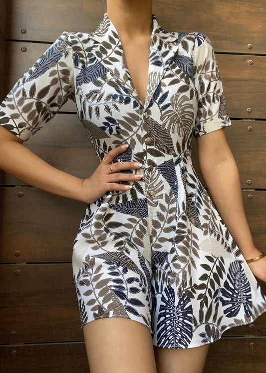 Tropical Safari Romper