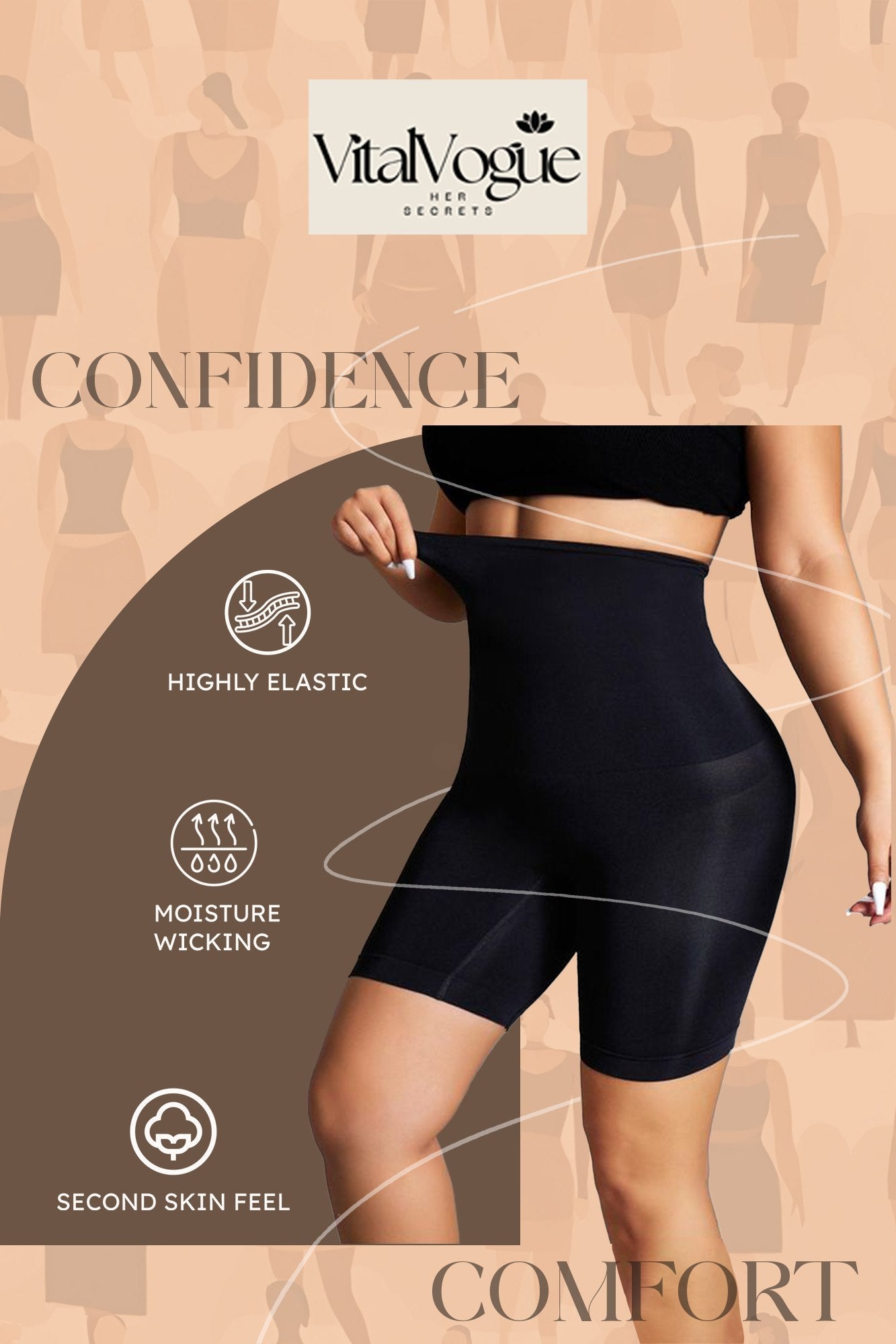 Admire ME™ Tummy Tucker Shaper Shorts