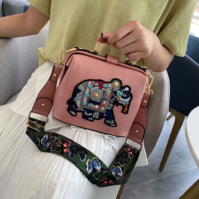 Embroidered discount sling bags