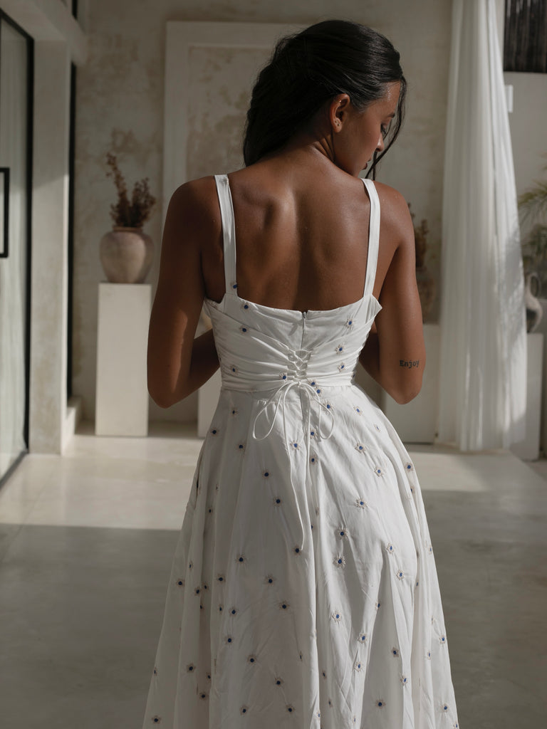 Fleur Embroidered Sundress