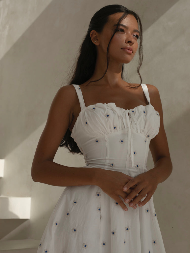 Fleur Embroidered Sundress