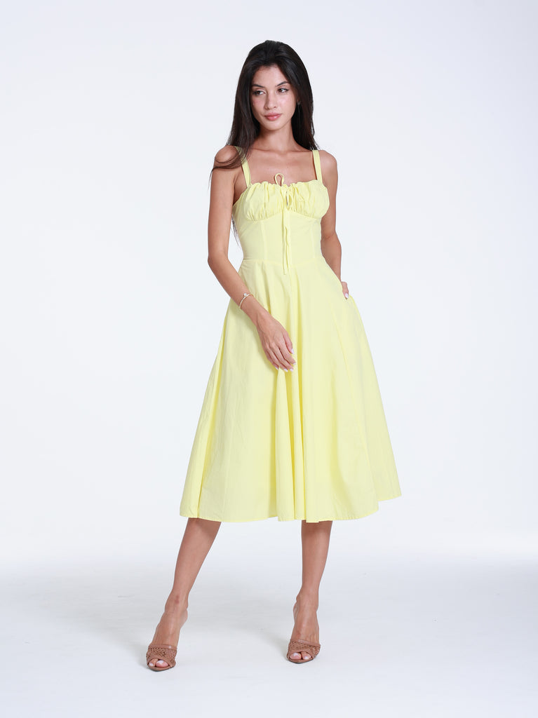 Saffron Cotton Sundress